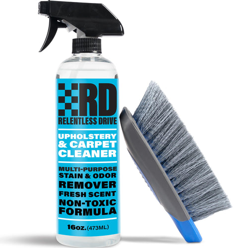 Relentless Drive Microfiber Bug Sponge Relentless Drive Car Upholstery Cleaner Kit - Car Seat Cleaner & Car Carpet Cleaner - Works Great on Stains, Keep Car Interior Smelling Fresh - Car Interior Cleaner