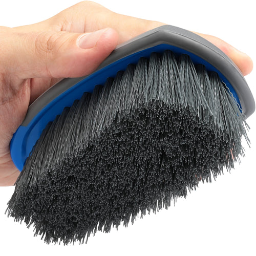 Relentless Drive Upholstery Scrub Brush Relentless Drive Upholstery Brush Works as Carpet Brush and Leather Brush (2 in 1) - Stain & Hair Remover, Car Detailing Brush for Cars, Trucks & SUVs interior Carpet, Leather & Vinyl Seats