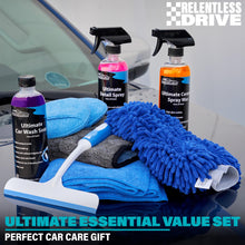 Load image into Gallery viewer, Car Detailing Kit (18pc) - Car Cleaning Kit - Car Wash Kit - Complete Car Wash Kit with Bucket For Perfect Car Wash, Car Gifts for Men, Gifts for Car Guys, Interior Car Cleaner and Wheel Cleaner