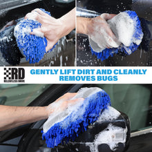 Load image into Gallery viewer, Relentless Drive Car Sponge (1 Pack)   Microfiber Sponge, Ultra Soft, Lint and Scratch-Free, Premium Chenille Microfiber, Large Sponge for Washing Car, Truck, SUV, RV, Boat, and Motorcycle