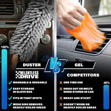 Load image into Gallery viewer, Relentless Drive Car Duster Interior Car Cleaner Duster Brush – Car Accessories for Women, Stocking Stuffers for Men - Lint &amp; Scratch Free