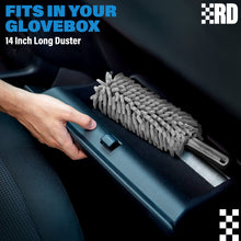Load image into Gallery viewer, Relentless Drive Car Duster Interior Car Cleaner Duster Brush – Car Accessories for Women, Stocking Stuffers for Men - Lint &amp; Scratch Free