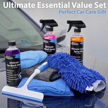 Load image into Gallery viewer, Relentless Drive Microfiber Bug Sponge Relentless Drive Car Detailing Kit (18pc) - Car Cleaning Kit - Car Wash Kit - Complete Car Wash Kit with Bucket for Perfect Car Wash | Interior Car Cleaner and Wheel Cleaner